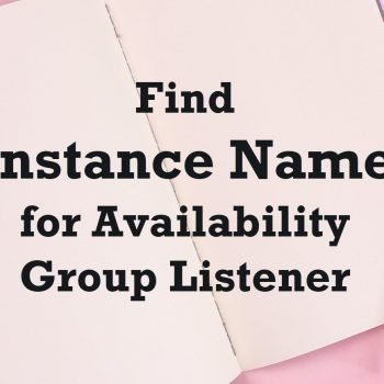 Availability Group Listener